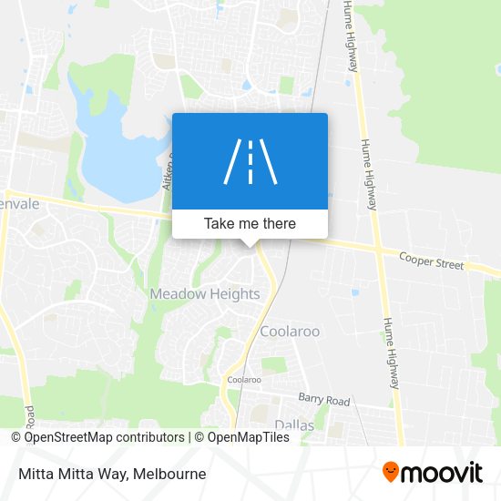 Mitta Mitta Way map