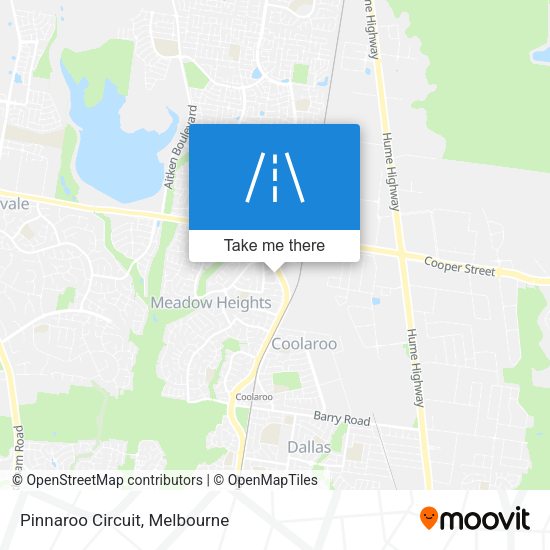 Pinnaroo Circuit map
