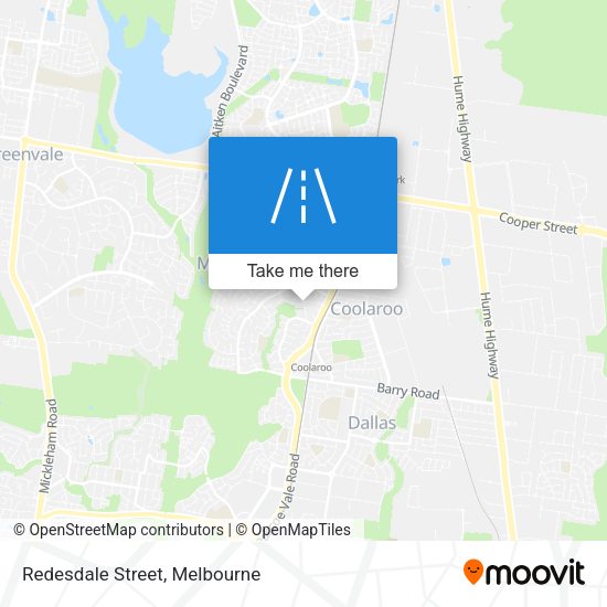 Redesdale Street map