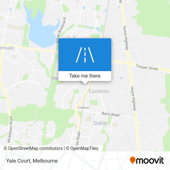 Yale Court map