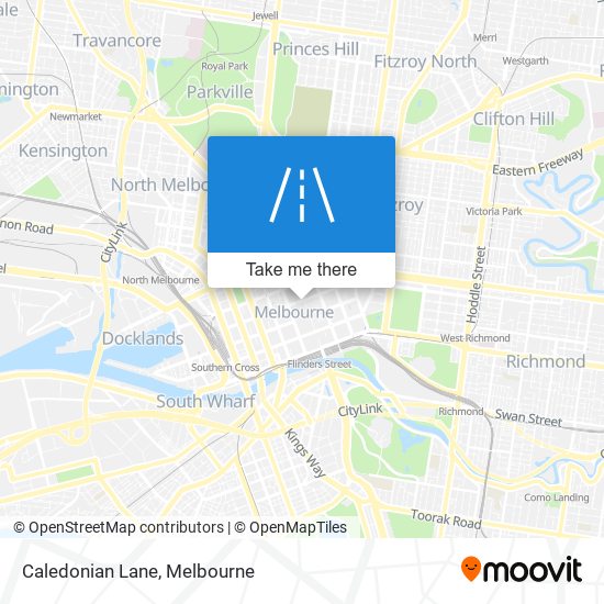 Caledonian Lane map