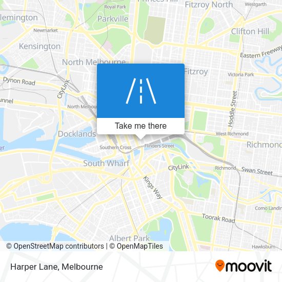 Harper Lane map