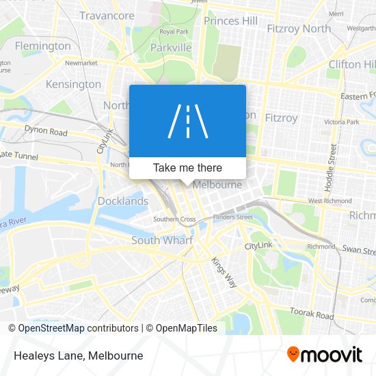 Healeys Lane map