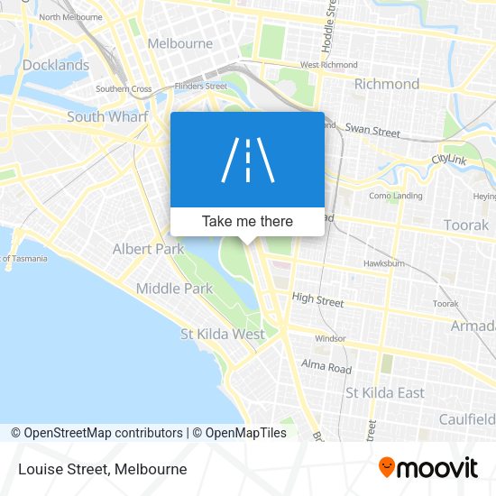 Louise Street map