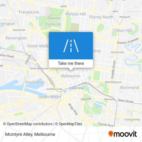 Mcintyre Alley map