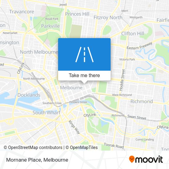 Mornane Place map