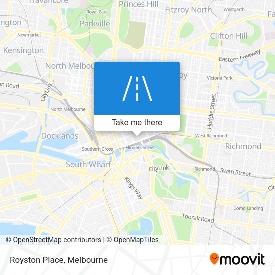 Royston Place map