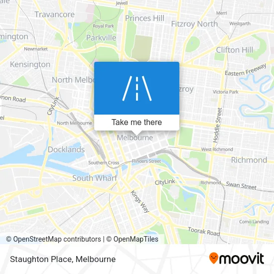 Staughton Place map