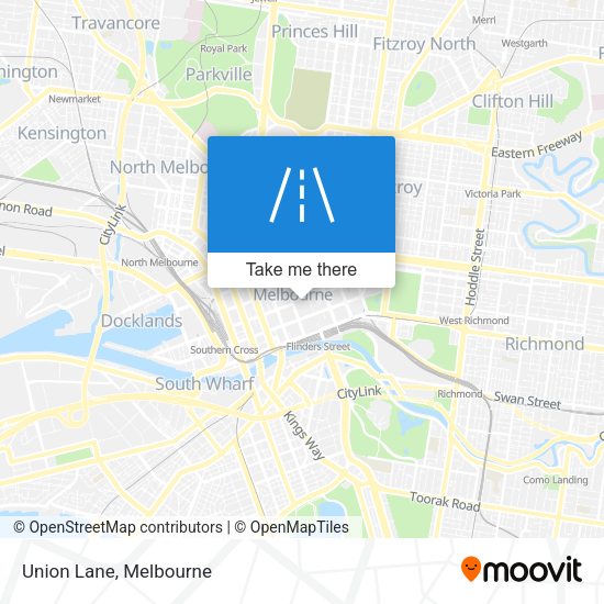 Union Lane map