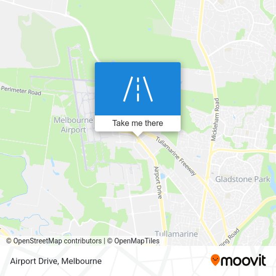 Airport Drive map