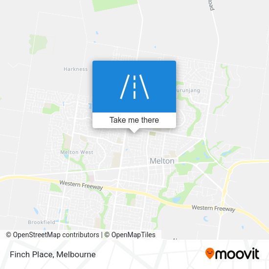 Finch Place map