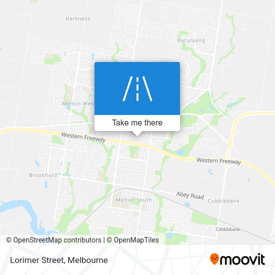 Lorimer Street map