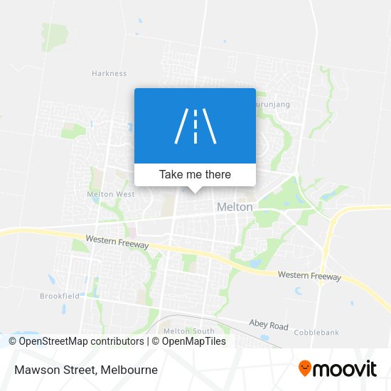 Mawson Street map