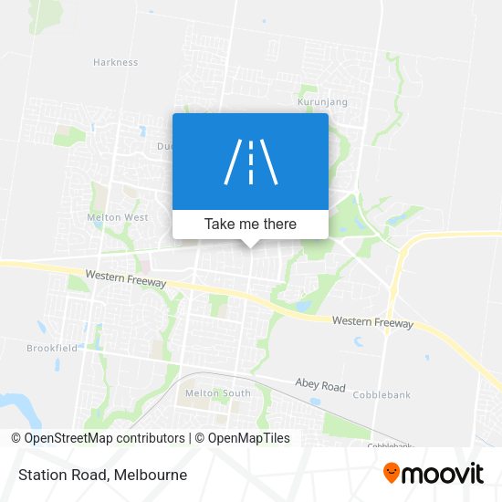 Station Road map