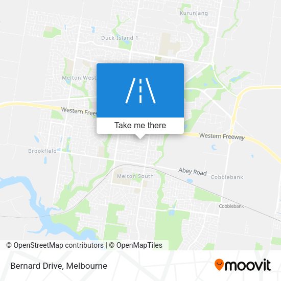 Bernard Drive map