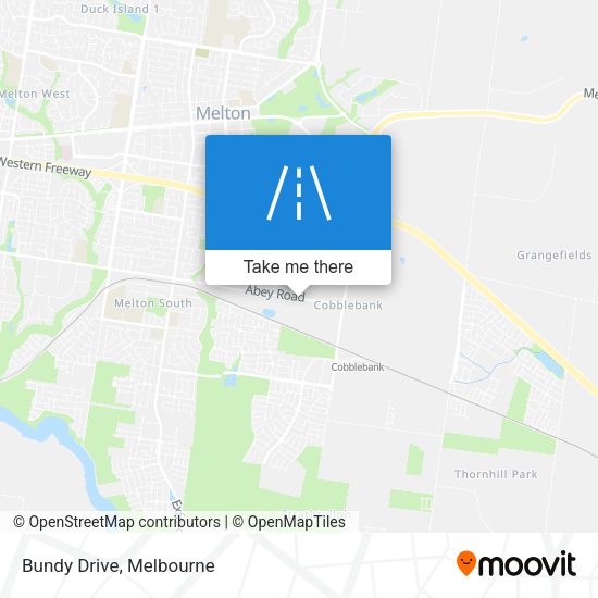 Bundy Drive map