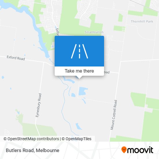 Butlers Road map