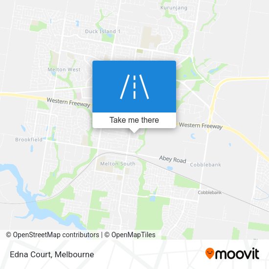 Edna Court map