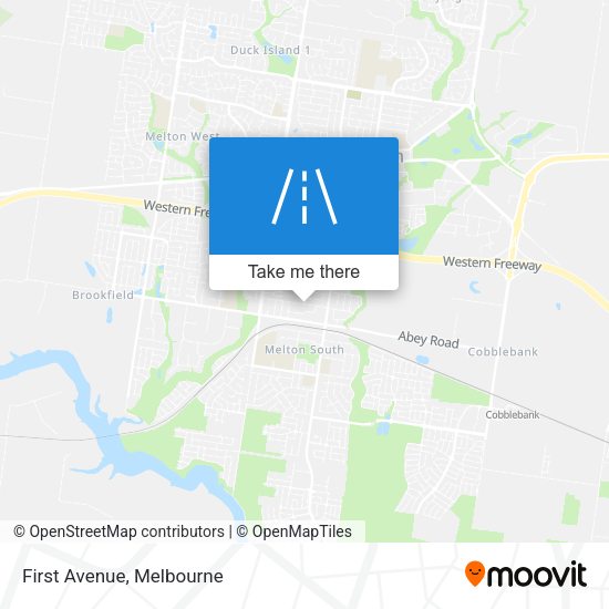 First Avenue map