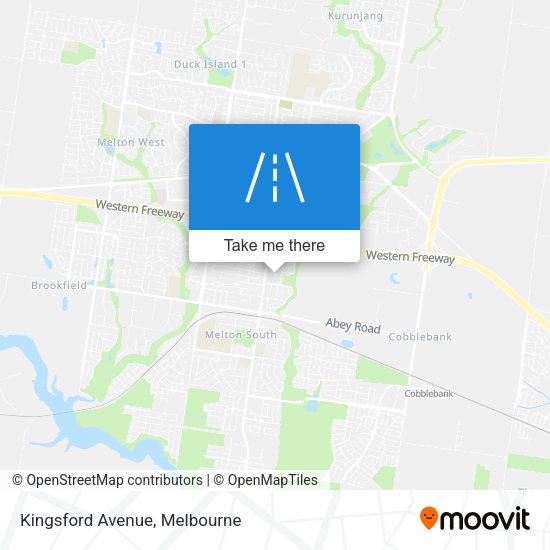 Kingsford Avenue map