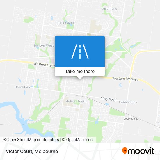 Victor Court map