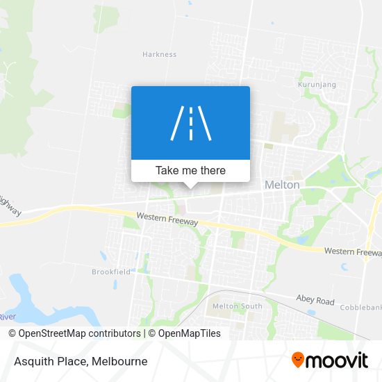 Asquith Place map