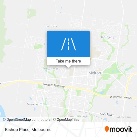 Bishop Place map