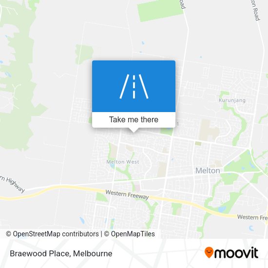 Braewood Place map
