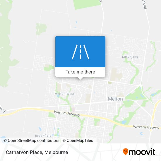 Carnarvon Place map