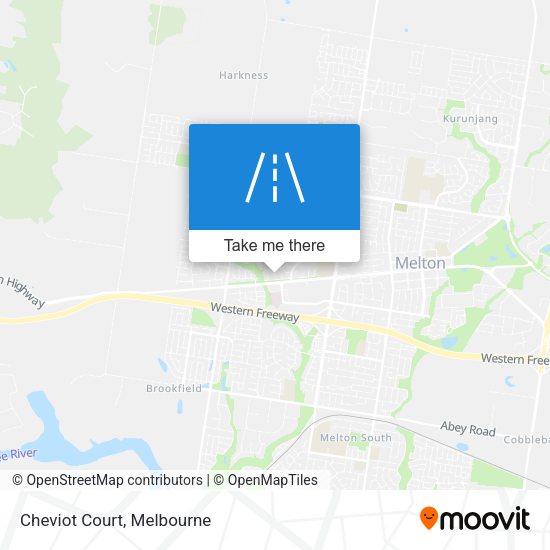 Cheviot Court map
