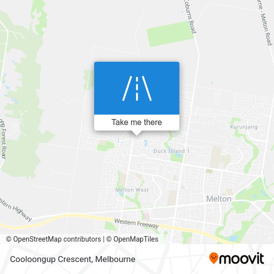Cooloongup Crescent map