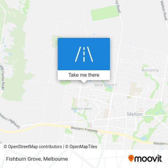 Fishburn Grove map