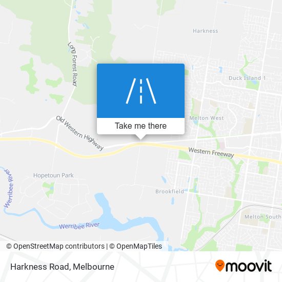 Harkness Road map