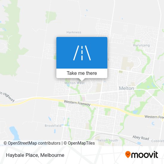 Haybale Place map