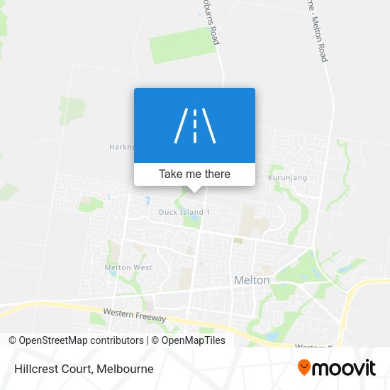 Hillcrest Court map