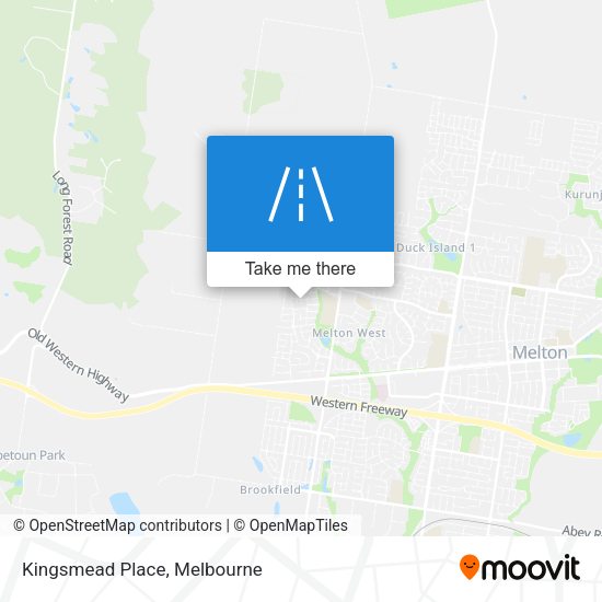 Kingsmead Place map