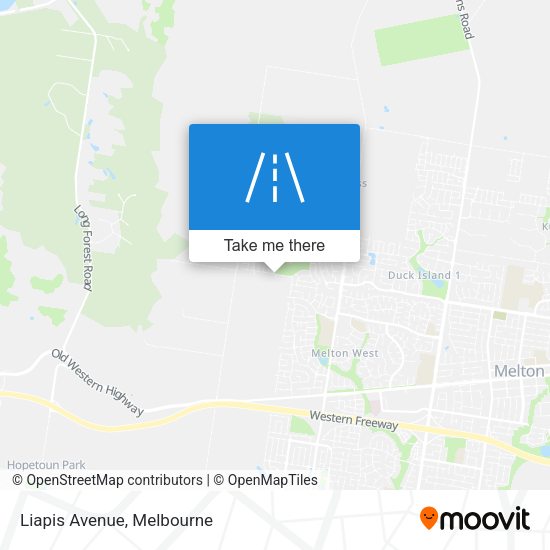 Liapis Avenue map