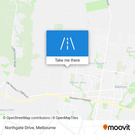 Northgate Drive map