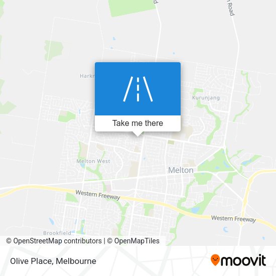 Olive Place map