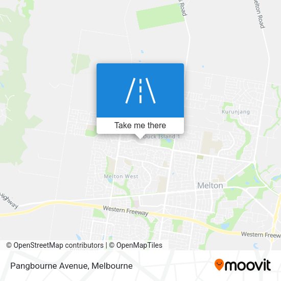 Pangbourne Avenue map
