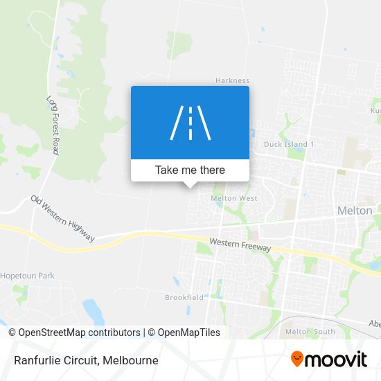 Ranfurlie Circuit map