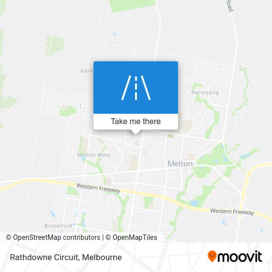 Rathdowne Circuit map