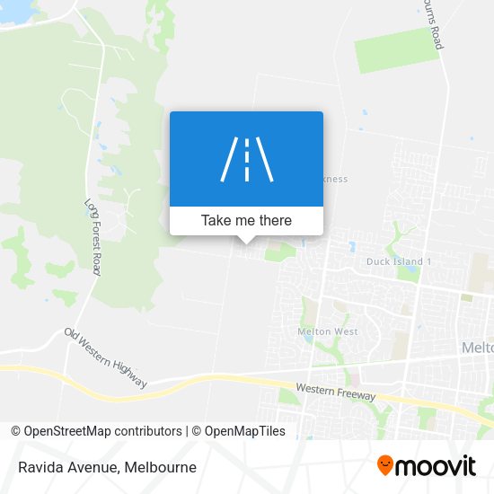 Ravida Avenue map