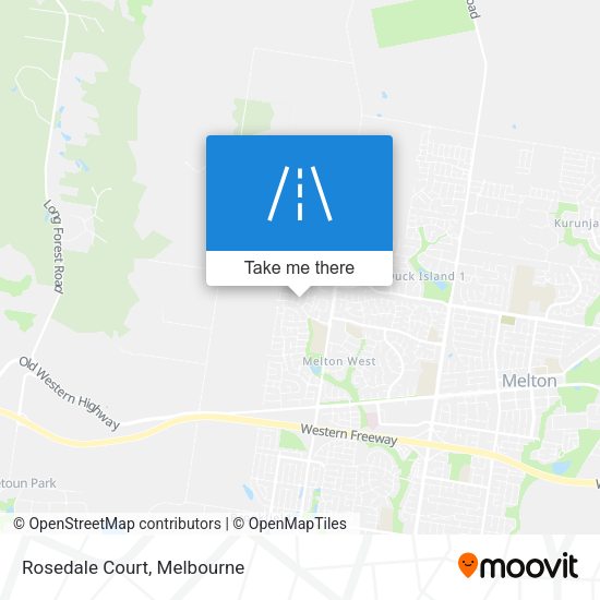 Rosedale Court map