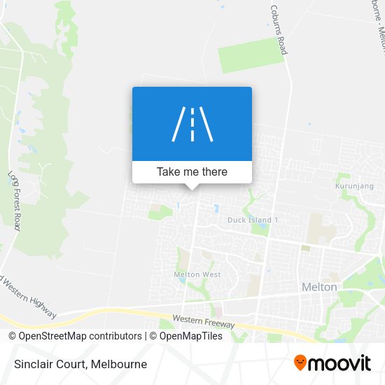 Sinclair Court map