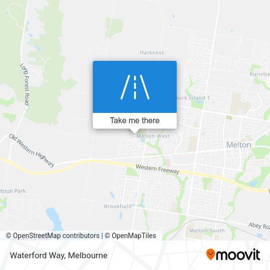 Waterford Way map