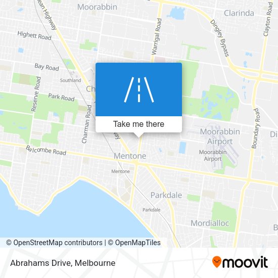 Abrahams Drive map