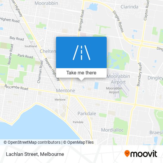 Lachlan Street map