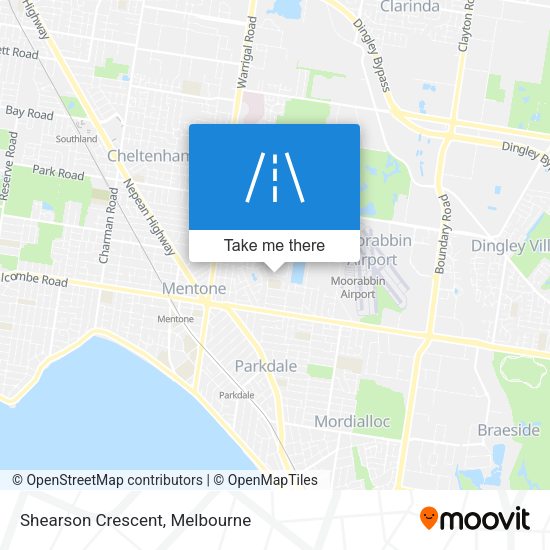 Shearson Crescent map