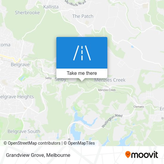 Grandview Grove map